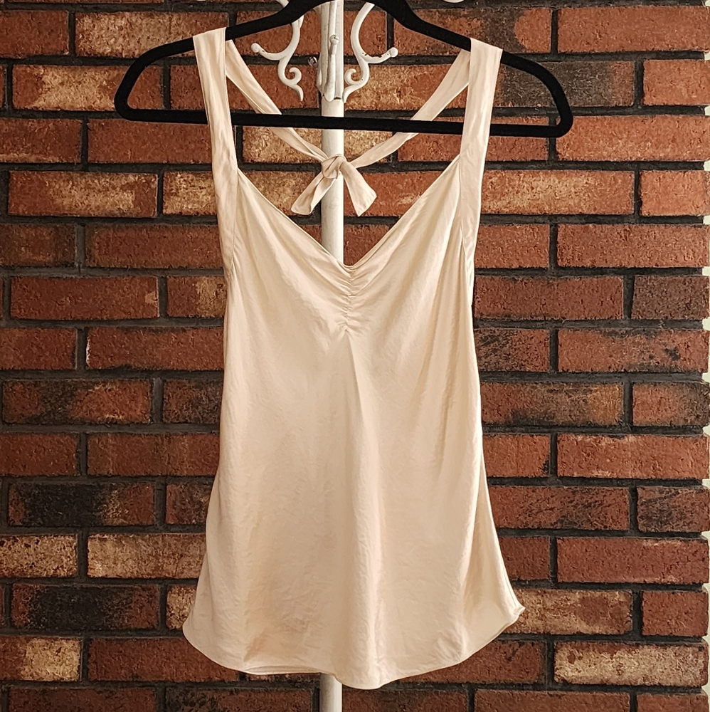 Vintage Silk Morgan de Toi Halter Top